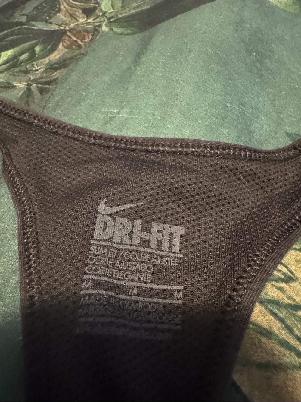 Nike Black Racerback Tank Top - Picture 2 of 3